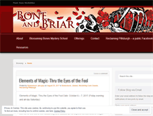 Tablet Screenshot of boneandbriar.com
